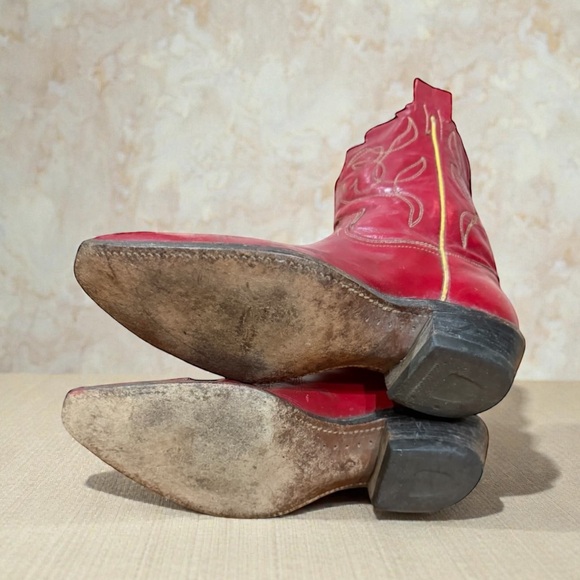 1960s • Frye Western Boots • Women’s 6 M Vintage Cowboy Boots - Picture 6 of 6